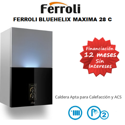 caldera ferroli bluehelix maxima 28 C valencia